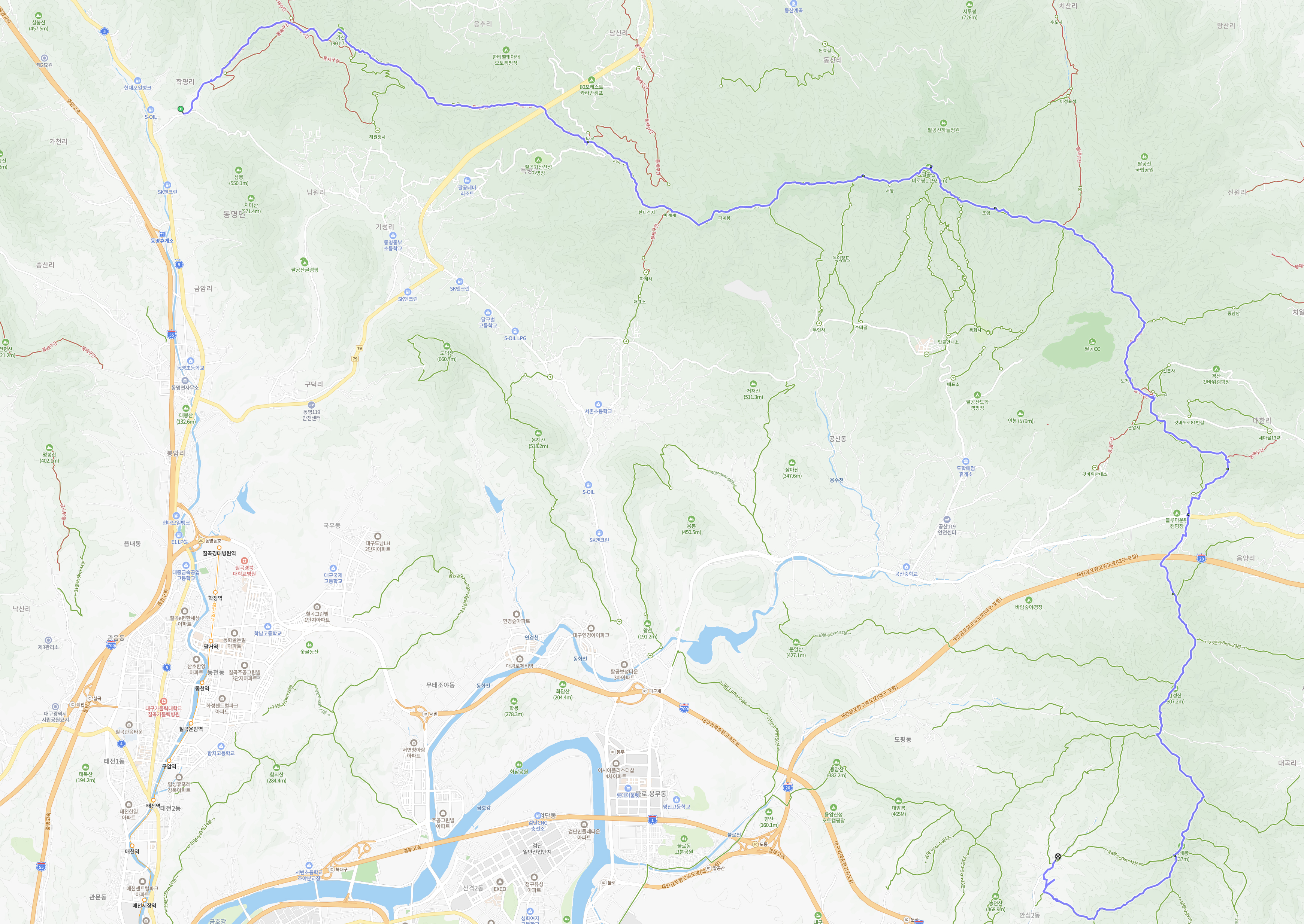 가팔환초 종주 : 2024-05-05 - 산행기 및 산행사진 - 누리사랑의 산이야기 가팔환초 종주 : 2024-05-05