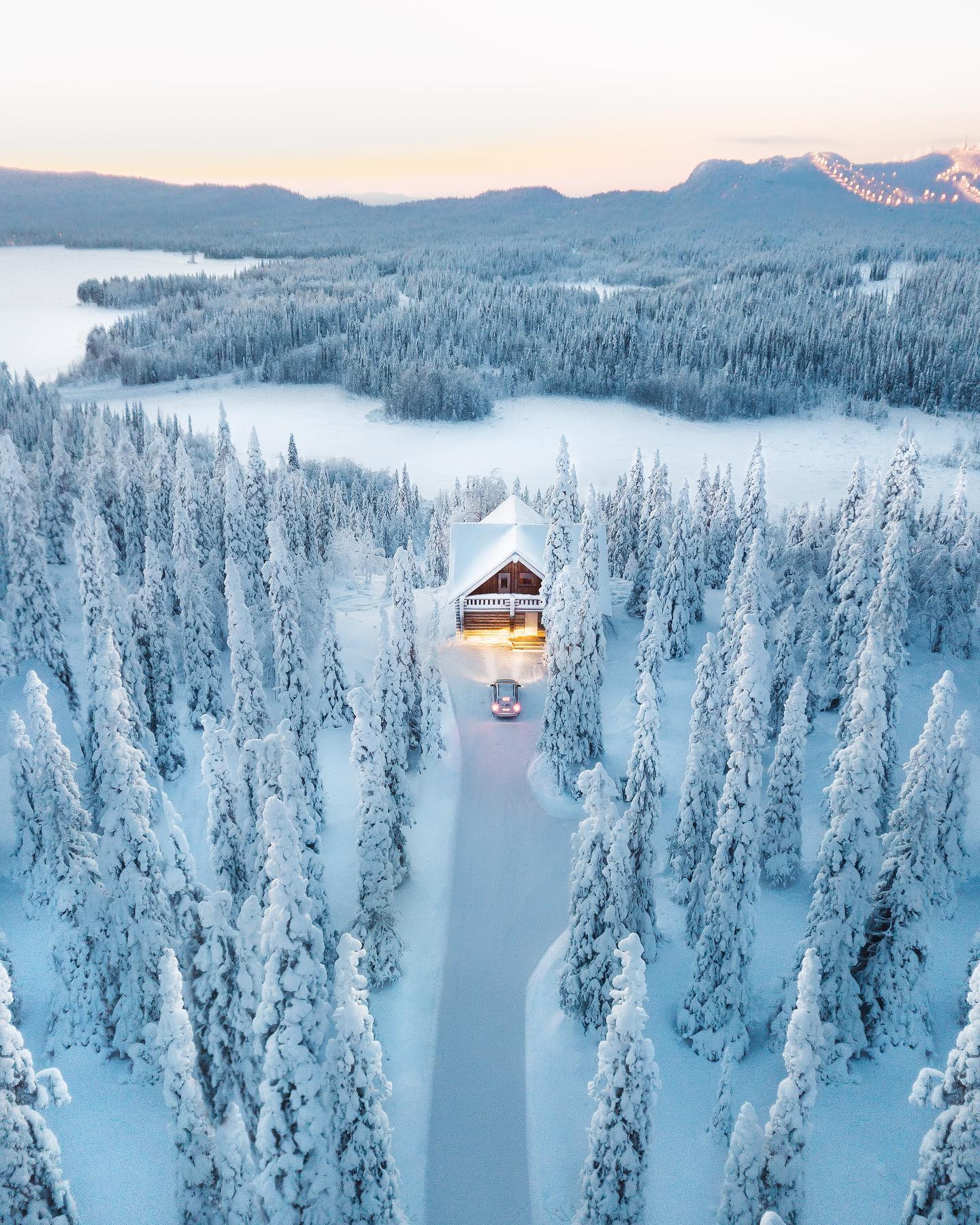 핀란드 사람들의 겨울 별장 사진들... jpg | 인스티즈