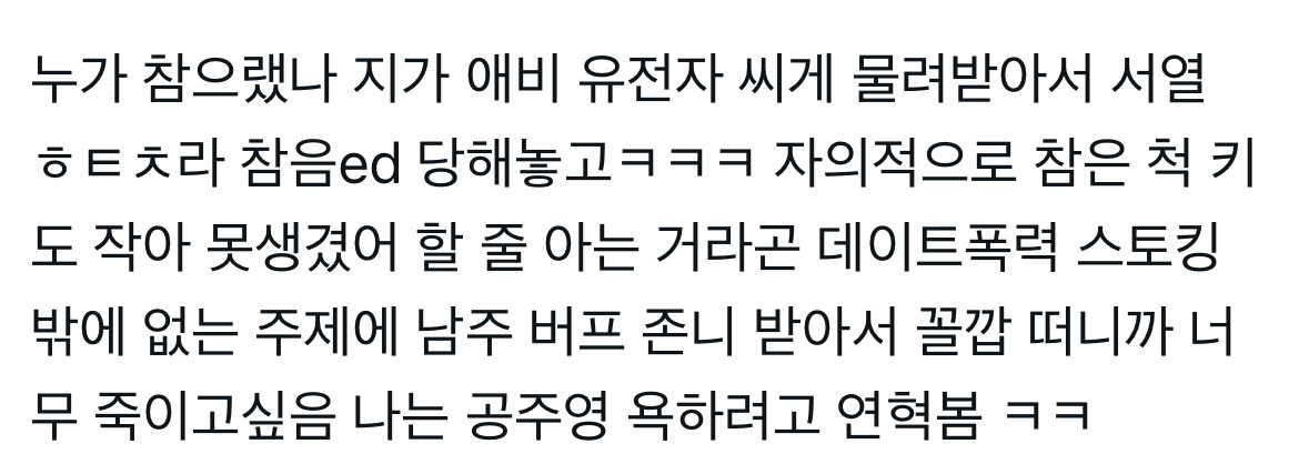 공주영 욕처먹던거 정말웃긴 달글 | 인스티즈