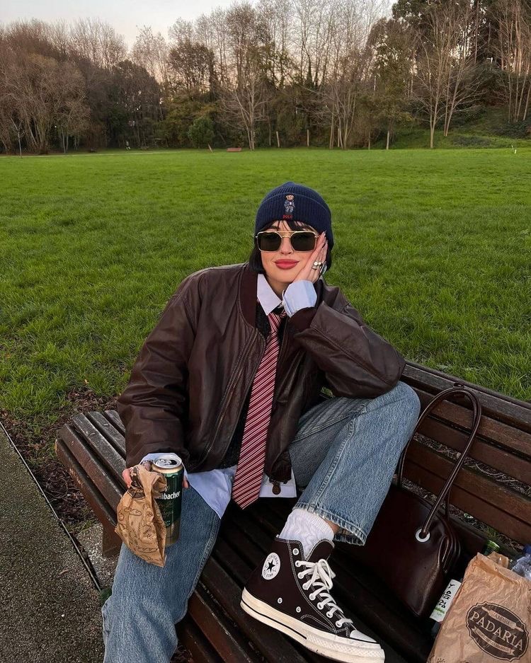 여자들 넥타이 패션 유행하면 좋겠는 글.jpg | 인스티즈