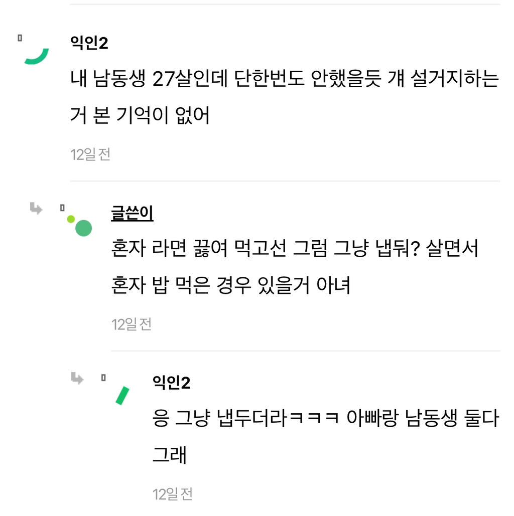 남녀 떠나서 나이 26살인데 살면서 설거지 한번도 안해봤다는데 | 인스티즈