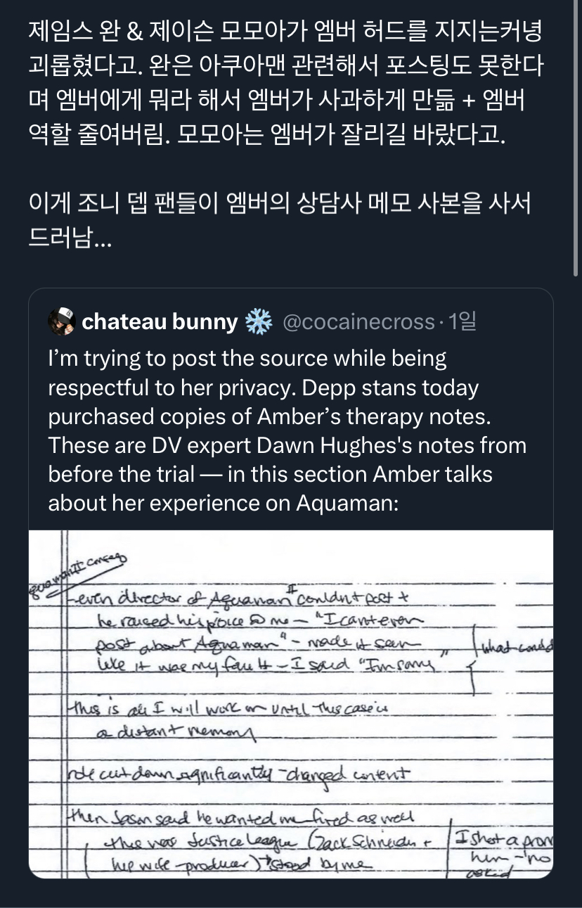 엠버허드 괴롭혔다는 제임스완 & 제이슨 모모아 (아쿠아맨 감독 & 남주맞음) | 인스티즈