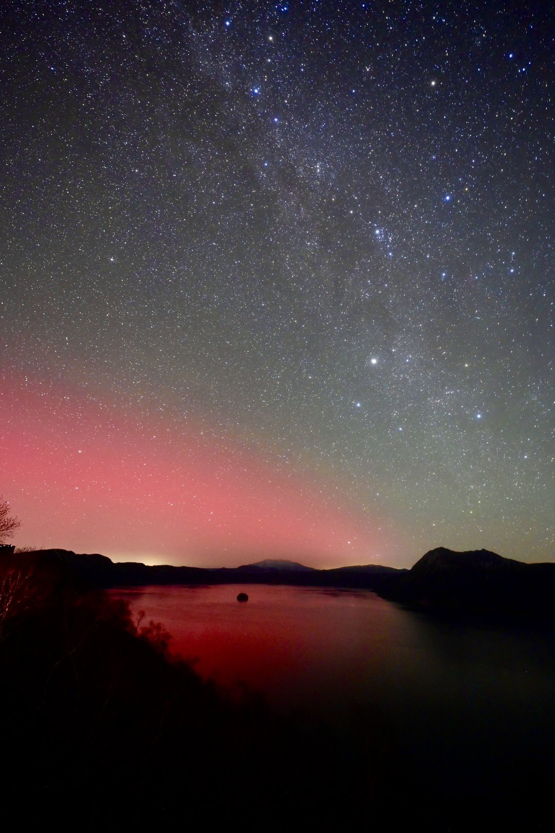 실시간 일본 홋카이도에서도 보이는 오로라 | 인스티즈
