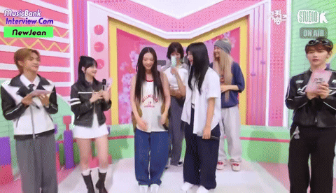 서로 응원해주는 뉴진스와 르세라핌 은채 | 인스티즈