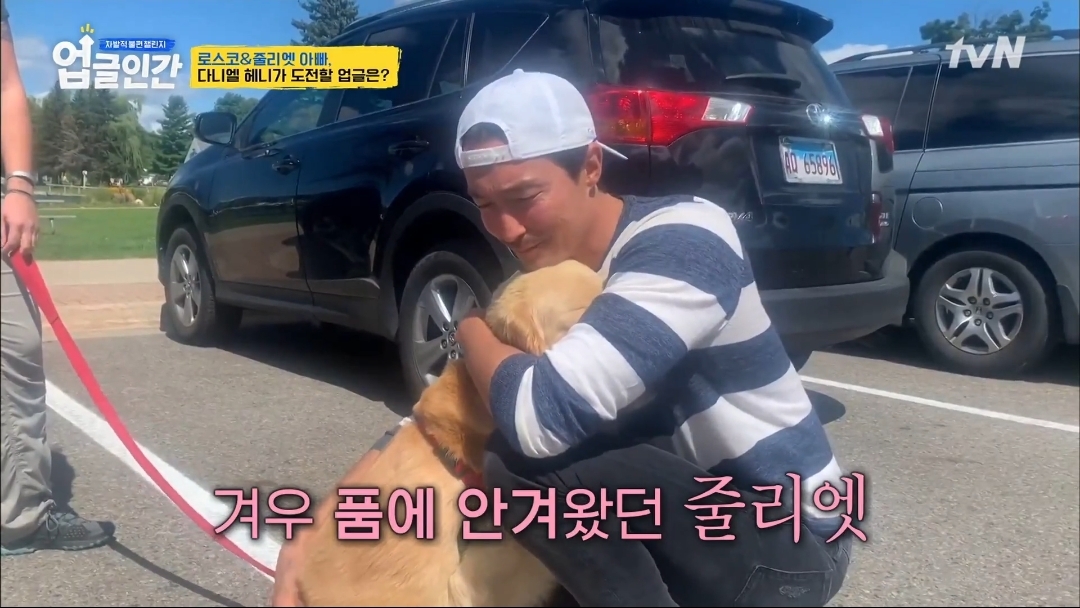 식용견 농장에서 구출된 다니엘 헤니의 강아지 로스코, 줄리엣 | 인스티즈