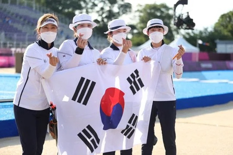 우리나라 여자 양궁은 아이돌들도 퍼펙트 텐 쏘는 나라 | 인스티즈