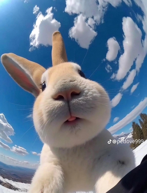 하늘 토끼 보고가세요 | 인스티즈