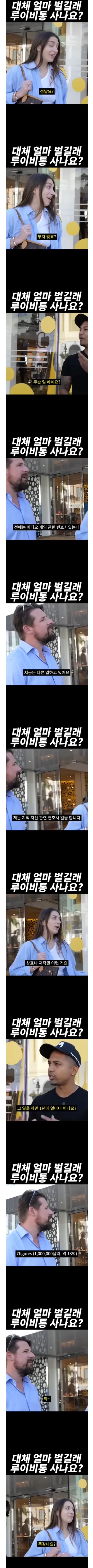 대체 얼마 벌길래 루이비통 사나요? | 인스티즈