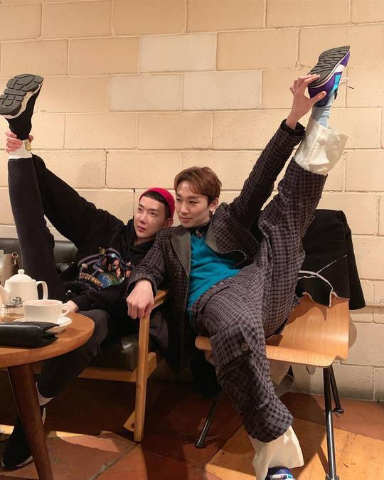 의외로 만나면 말이 없어진다는 조권 김호영 | 인스티즈