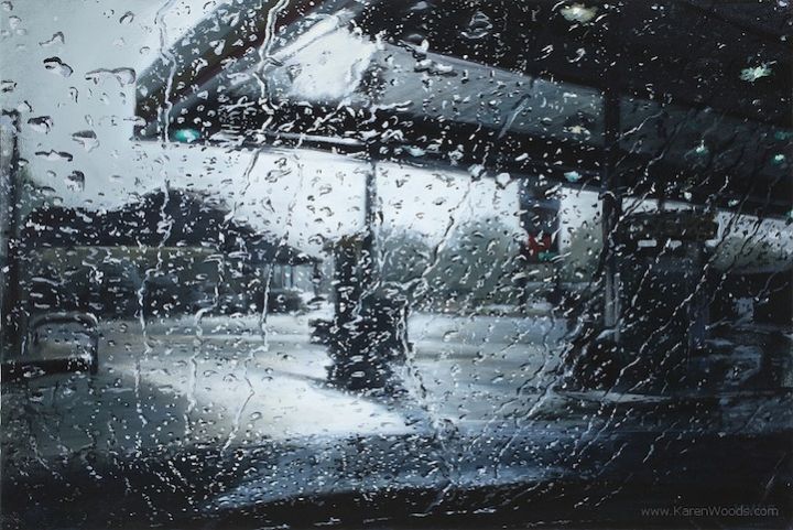 믿을 수 없을 정도로 사실적인 비오는 날 그림 | 인스티즈