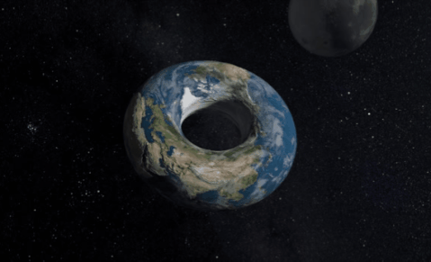 "지구평평설"의 시대는 끝났다. 이젠 지구도넛설이 대세다 | 인스티즈