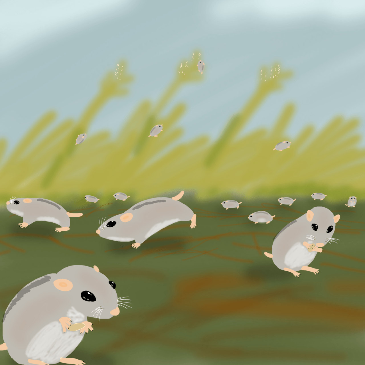 햄스터가 외계행성의 지배자가된 세계관 | 인스티즈