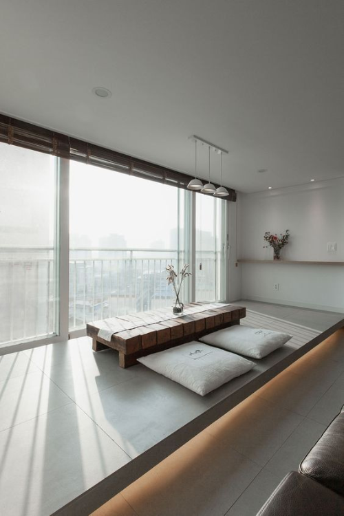 집평수 넓으면 만들어두고 싶은 거실이나 방에 한단 높은 작은 휴식공간 만들기 | 인스티즈