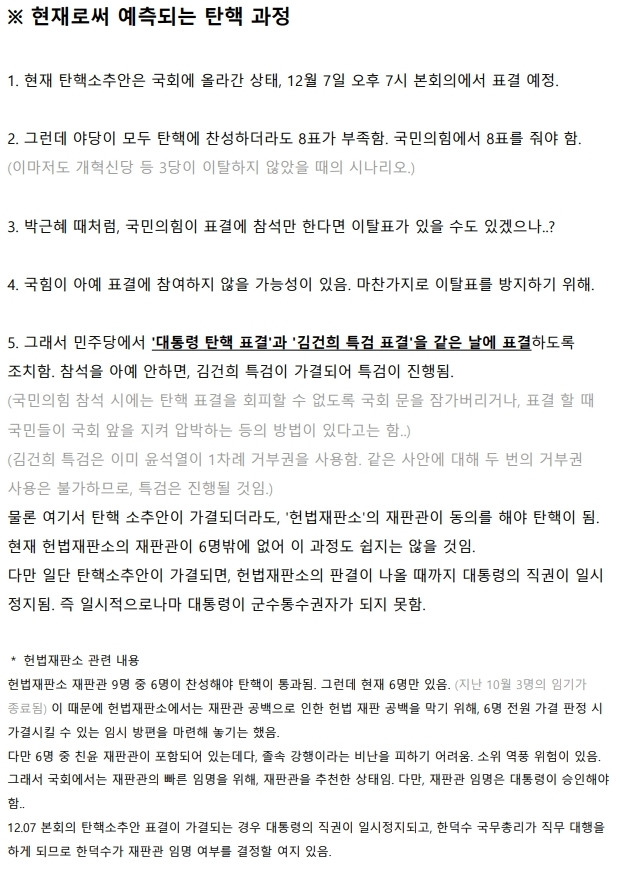 내가 정리해 본 계엄령 관련 내용들 | 인스티즈