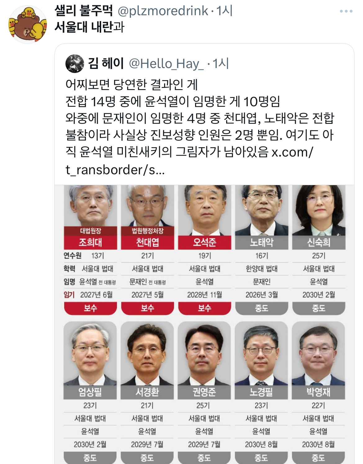 현재 실트 : 서울대 내란 | 인스티즈