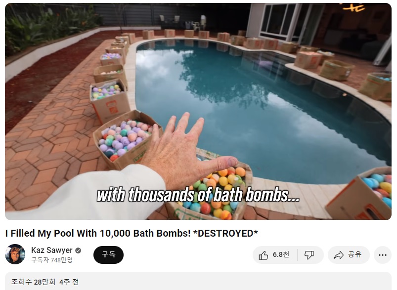 지구 니들 혼자 쓰냐고 욕고있는 해외 유튜버 | 인스티즈