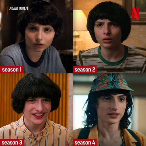 기묘한 이야기 아이들 성장 변화.jpg | 인스티즈