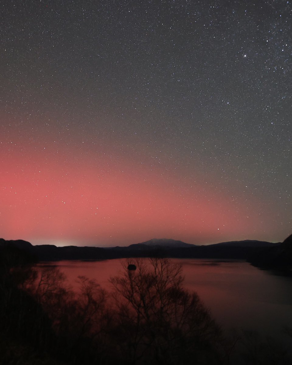 실시간 일본 홋카이도에서도 보이는 오로라 | 인스티즈