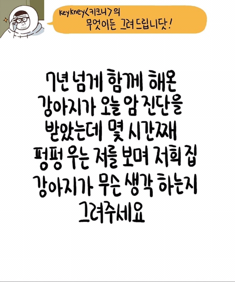 이거 보고 눈물남ㅠㅠㅠ키크니 일러스트.. | 인스티즈