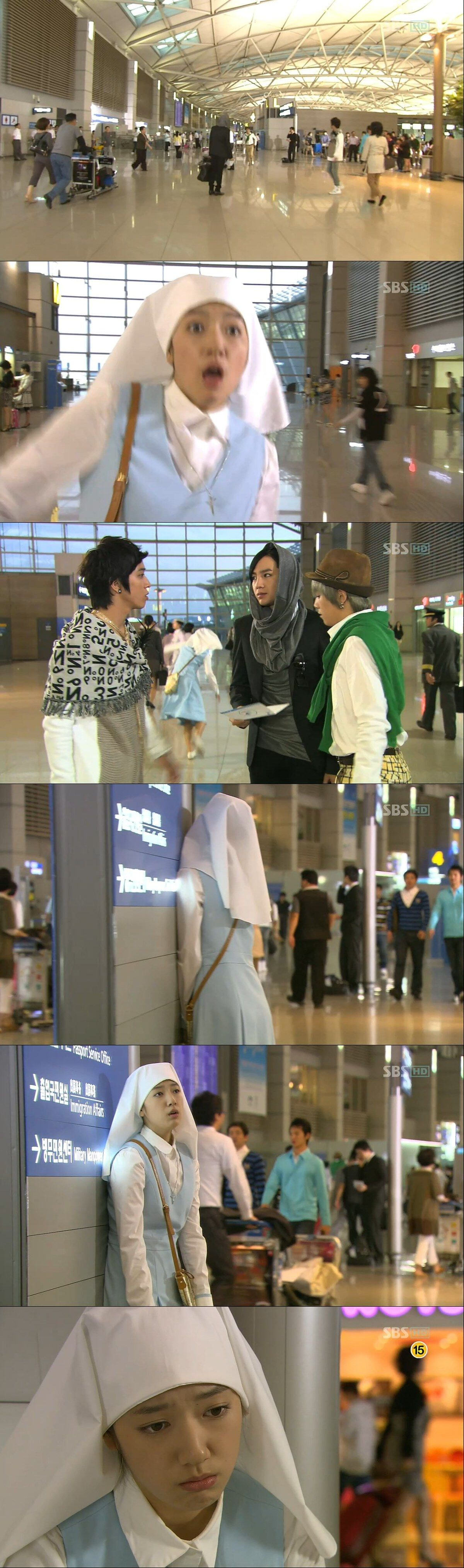 [미남이시네요] 쌍둥이 오빠대신 남자아이돌이 되서 멤버들을 모두 꼬시는 어리버리 수녀지망생 고미녀jpg | 인스티즈