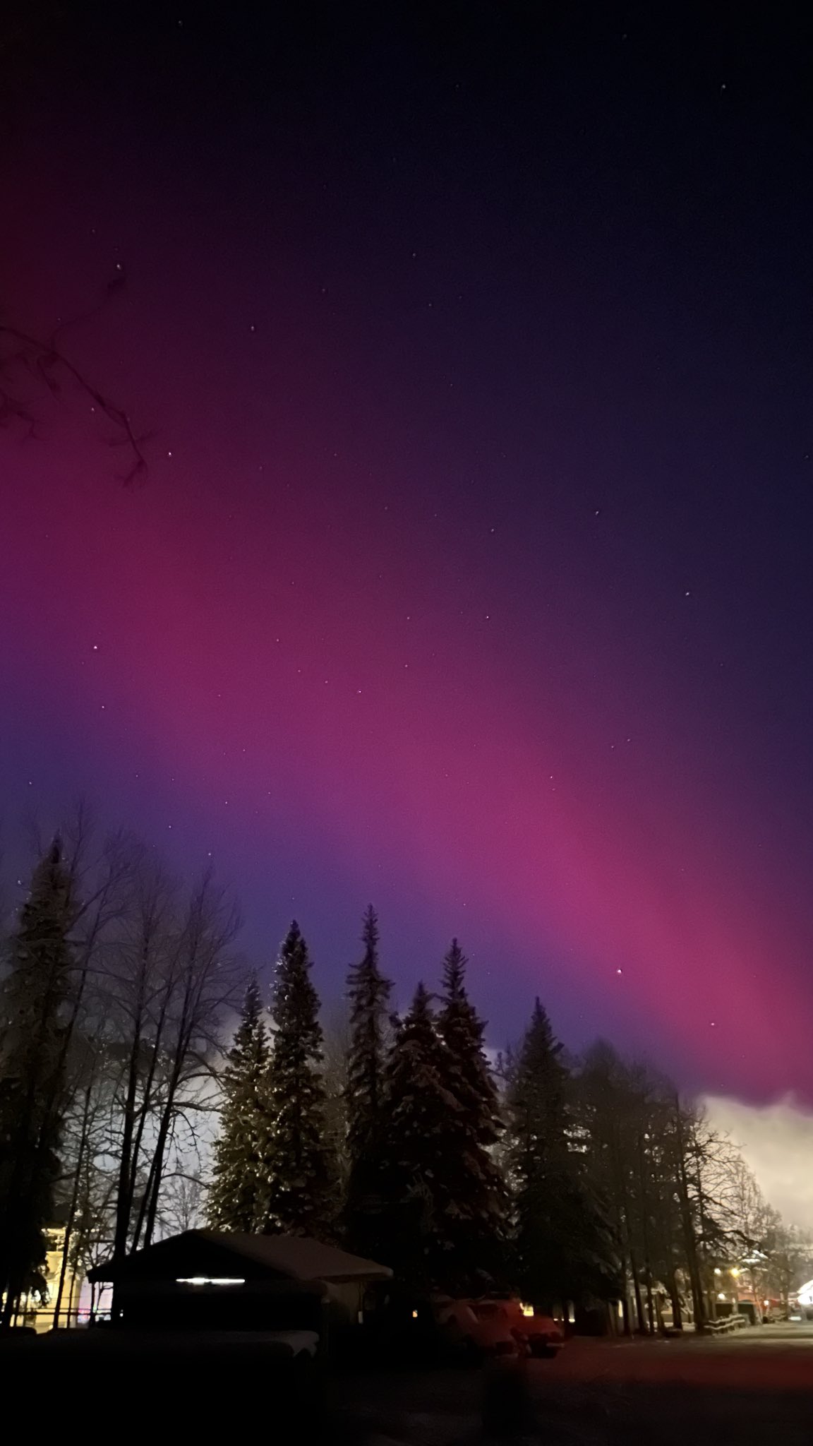 실시간 일본 홋카이도에서도 보이는 오로라 | 인스티즈