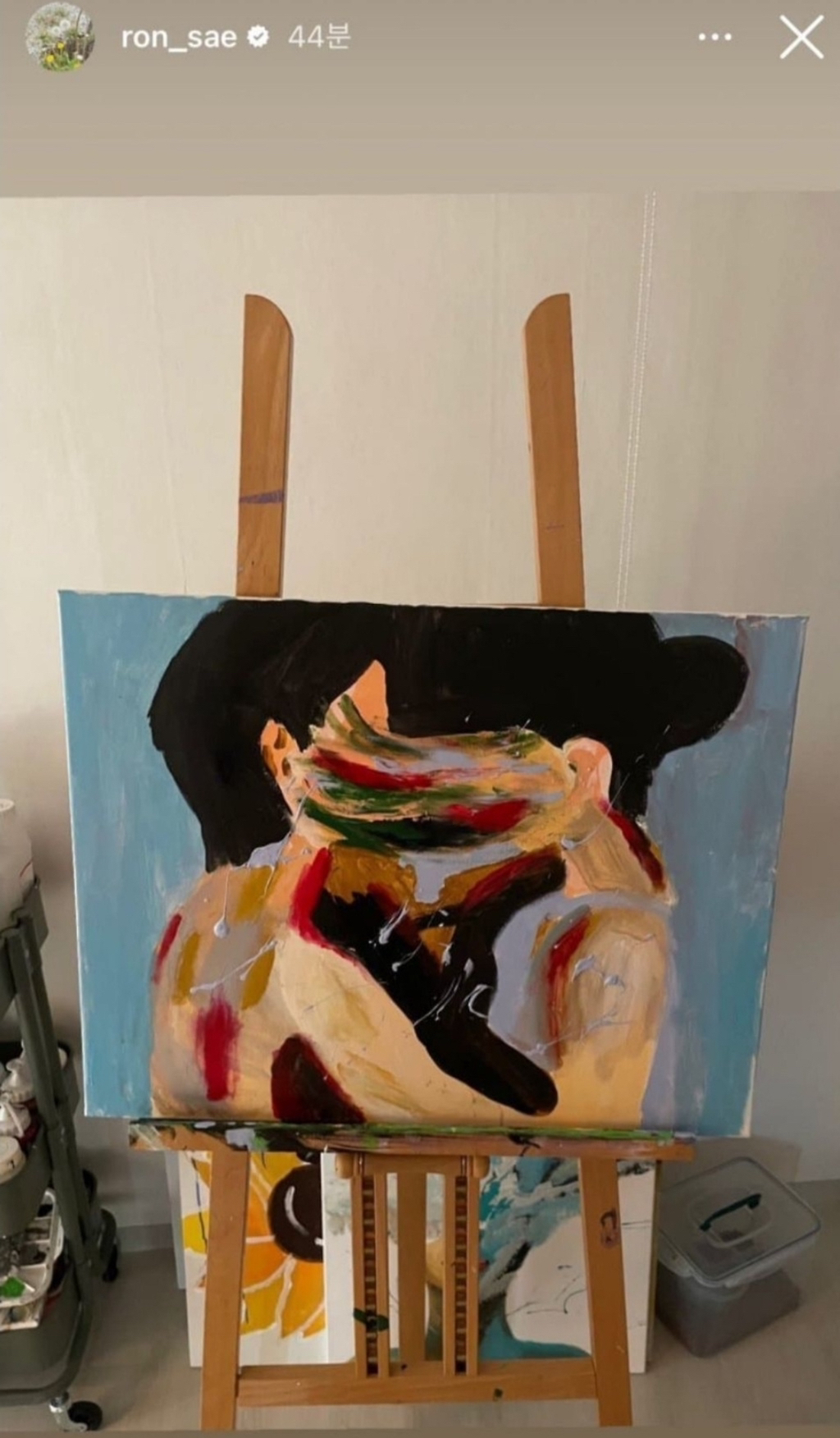 김새론이 눈물의여왕 종방날 올린 그림 | 인스티즈