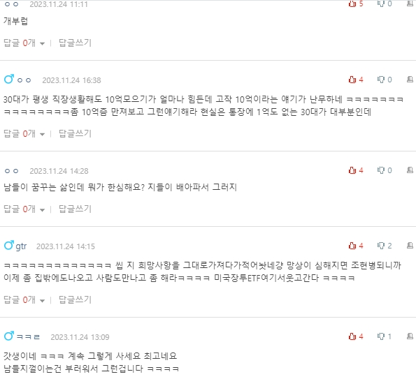 [네이트판] 주식으로 큰 돈을 번 후 백수로 사는 사람 | 인스티즈