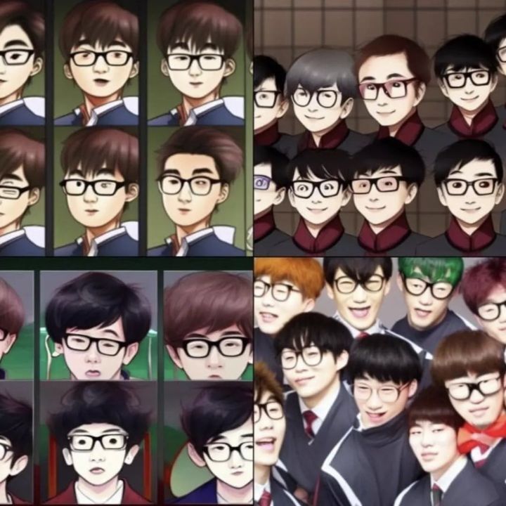 AI가 그린 한국 10~20대 남자.jpg | 인스티즈