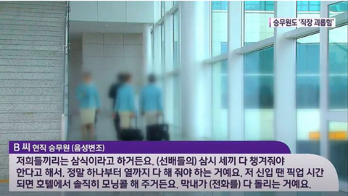 국내 승무원 군기 문화 현실 | 인스티즈