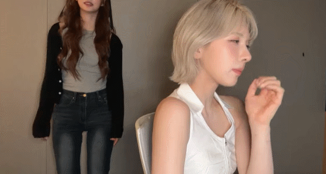 엔믹스 라방 도중 초대받지 않은 손님 충격 등장...gif | 인스티즈