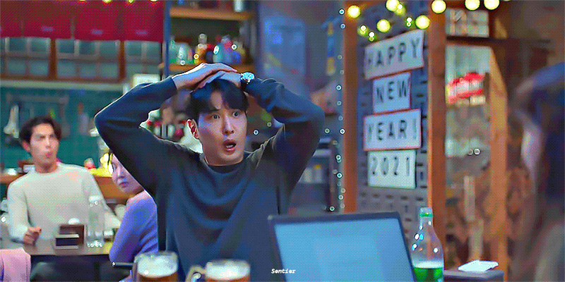 실제로 술 마시면서 촬영했다는 드라마.gif | 인스티즈