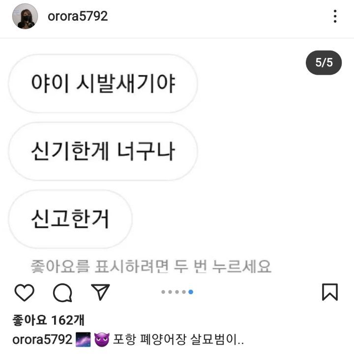 포항 고양이 살해범이 제보자한테 고양이처럼 가죽 벗겨주겠다 살해 협박중 🚨🚨🚨 | 인스티즈