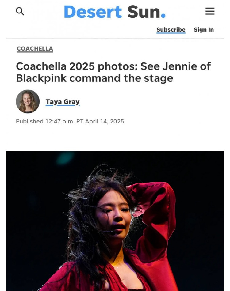 코첼라 무대반응 대박난 블랙핑크 제니 | 인스티즈