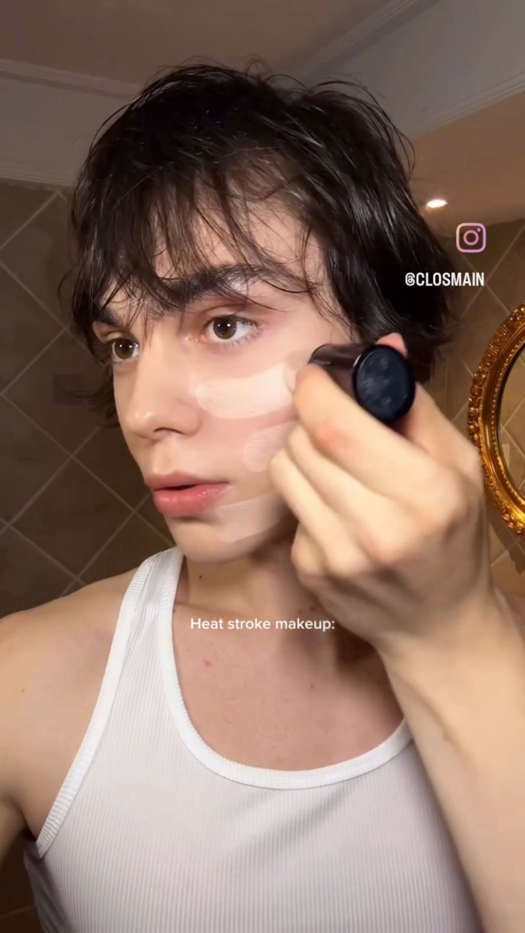 요새 Z세대 사이에서 유행이라는 열사병 메이크업 | 인스티즈