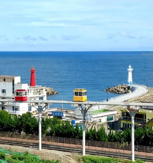 부산 청사포에 있다는 미니미 해상열차.jpg | 인스티즈