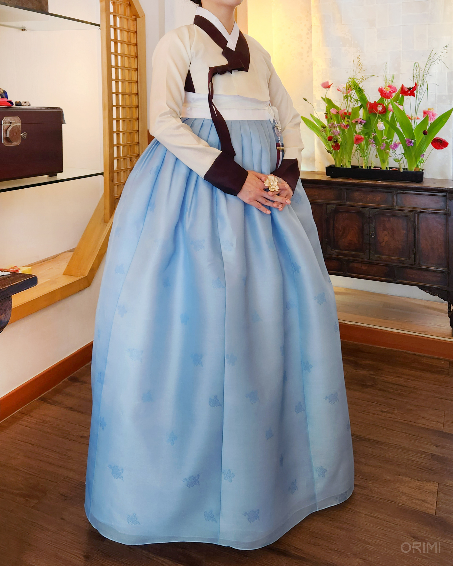 현대에도 인기 많은 미인도 한복 색조합 | 인스티즈