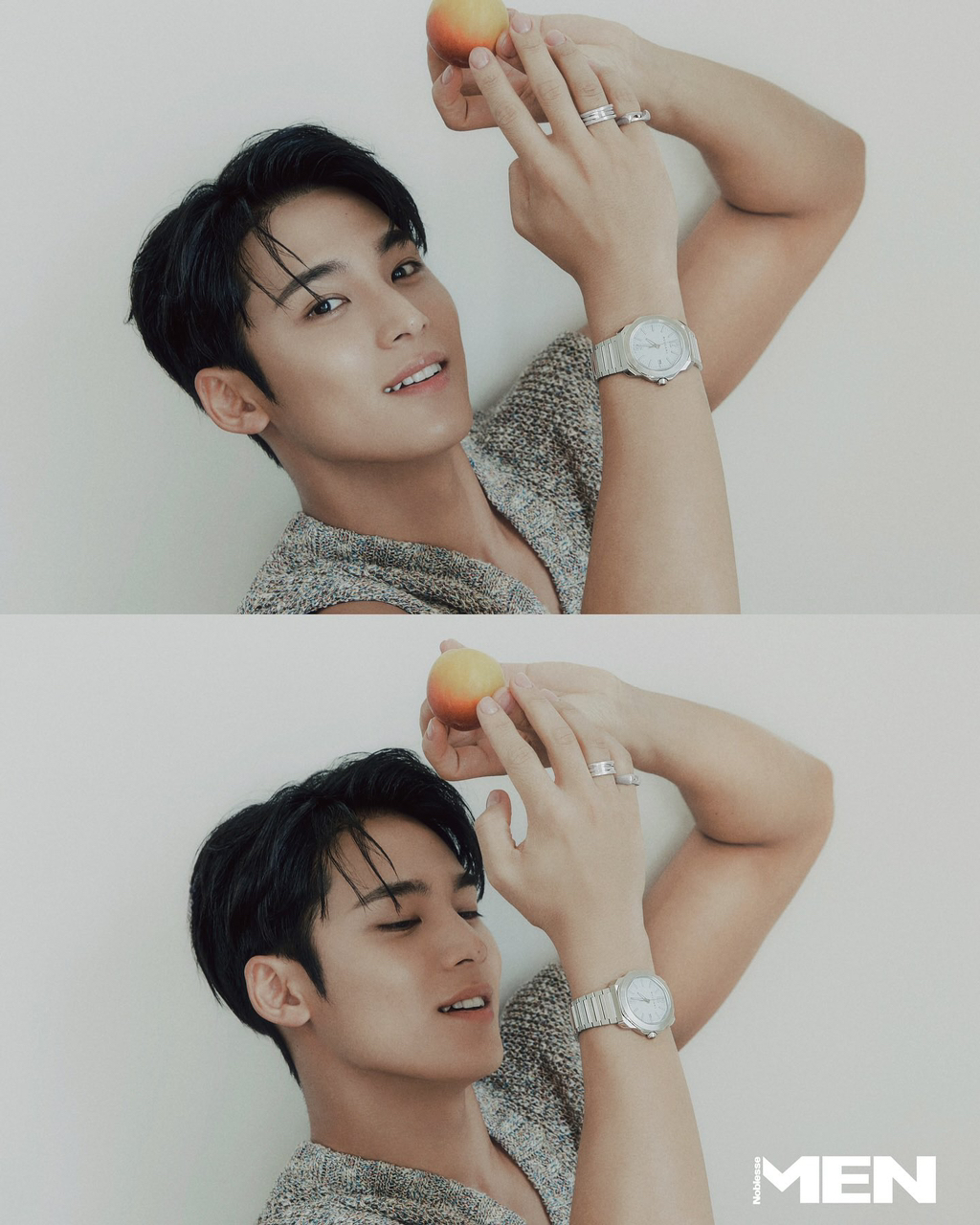 불가리X세븐틴 민규 맨 노블레스 7월호 | 인스티즈