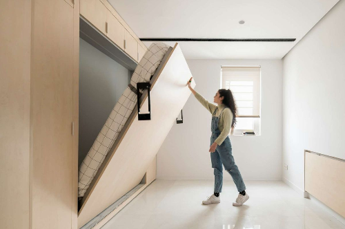 공간활용으로 좋을것 같은 접었다 펴는 접이식 침대 | 인스티즈