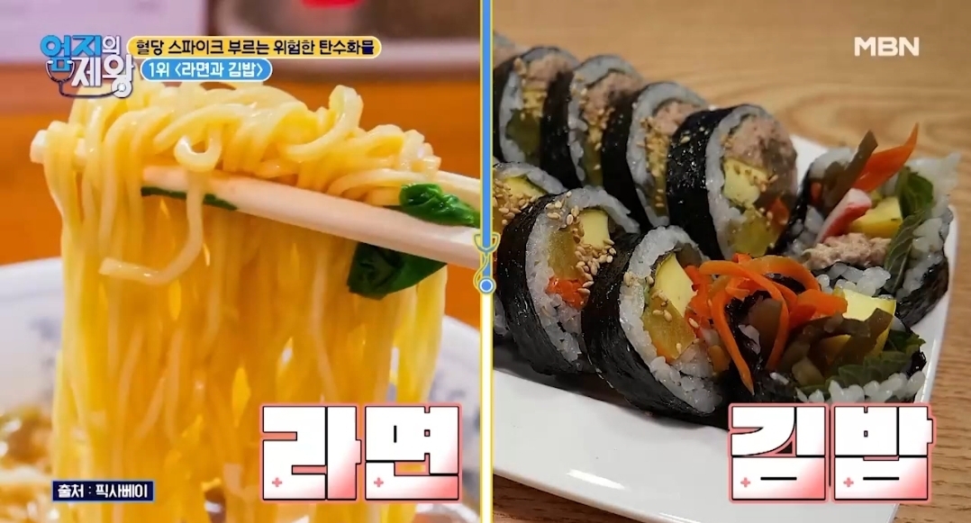 실시간 충격인 혈당스파이크 부르는 음식 top 3 | 인스티즈