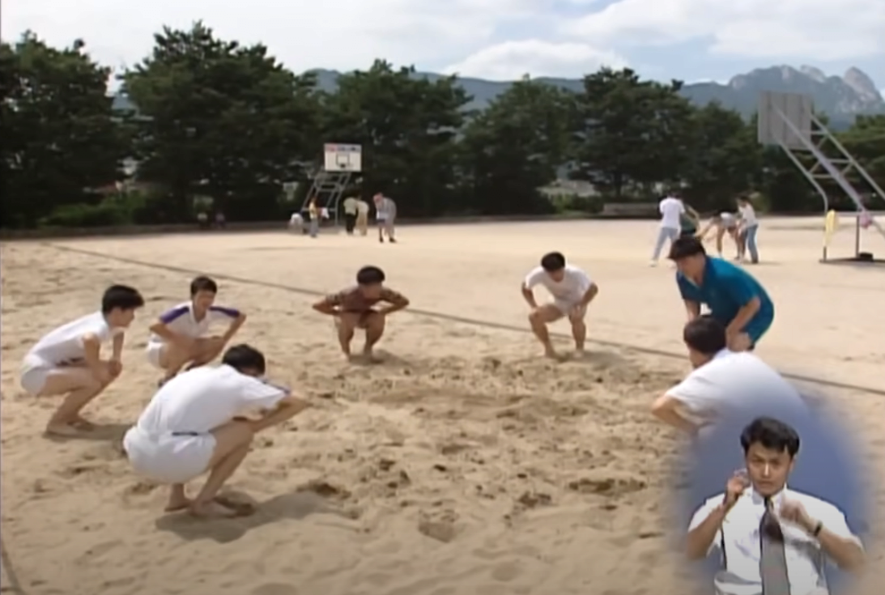 학교 접수하러 가는 강호동 등교장면의 진실.gif | 인스티즈
