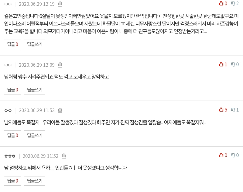 5살 딸이 못생겨서 걱정이에요.pann | 인스티즈