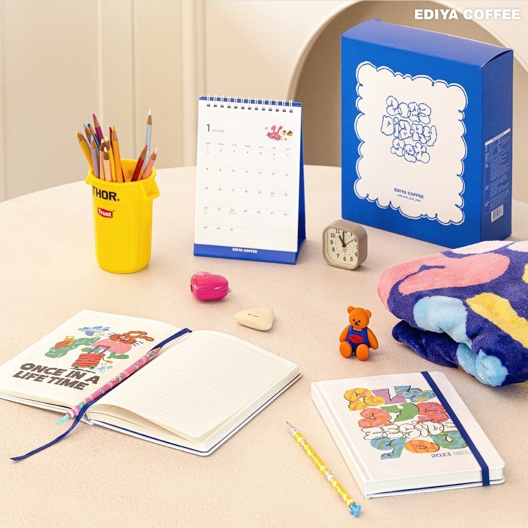 프랜차이즈 카페 2023 다이어리들.jpg | 인스티즈