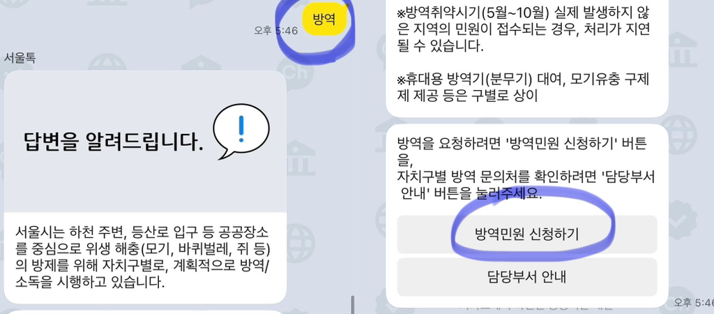 러브버그 '서울톡'에 방역 민원넣자! | 인스티즈