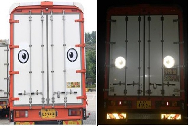 요새 자주 보이는 눈알 달린 트럭들 👀 (귀여움 주의) | 인스티즈