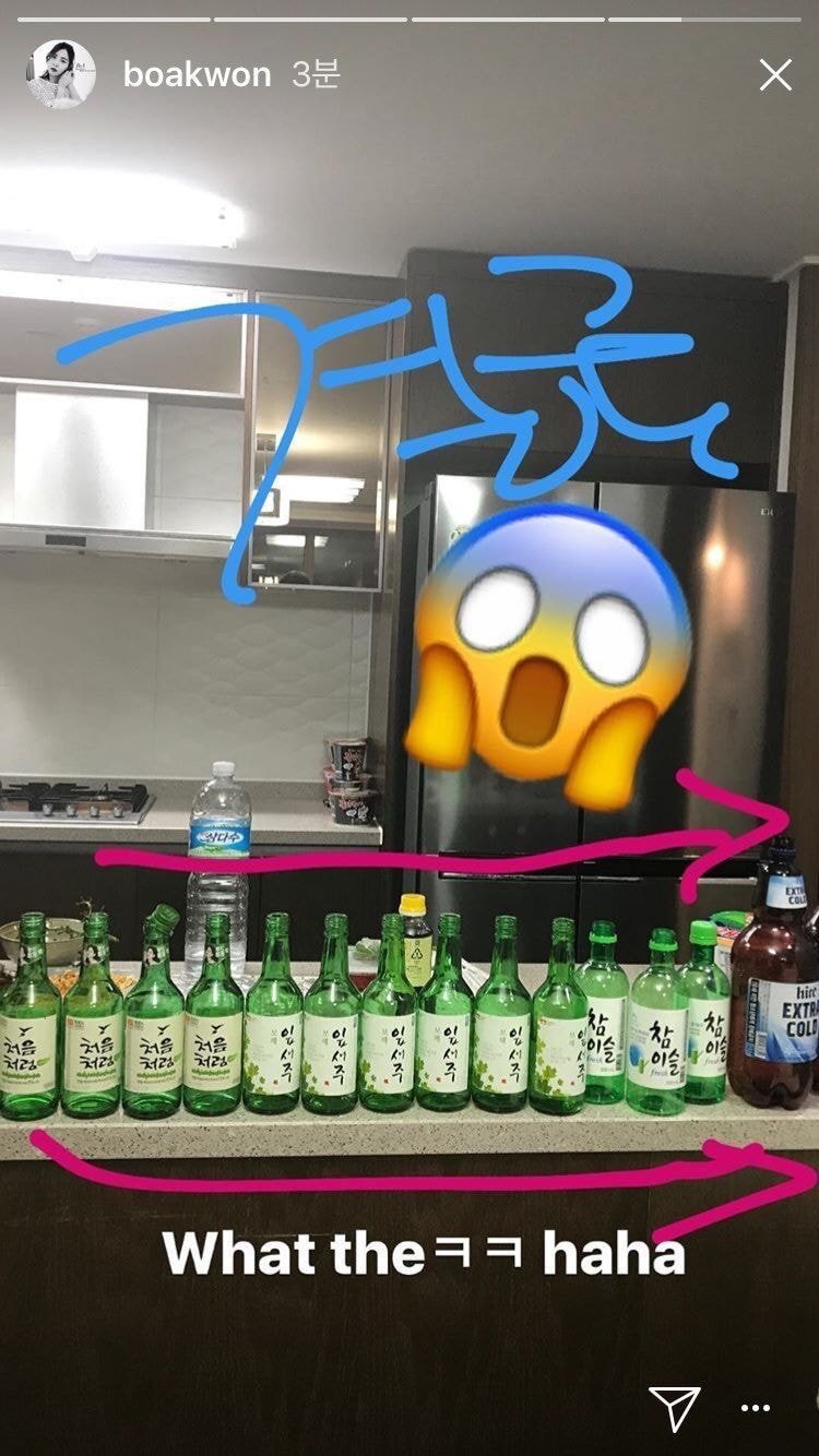 찐 주량이 어느정도인지 궁금해지는 보아 인스스 사진 | 인스티즈