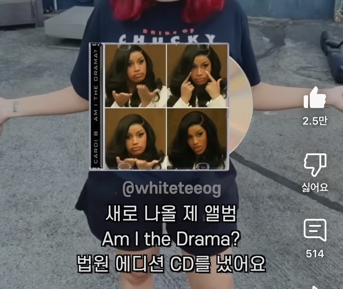 아 카디비 개웃김 | 인스티즈