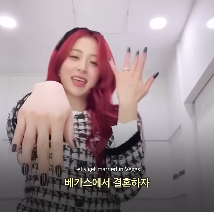 르세라핌 허윤진이 라스베가스가서 결혼식하자고 하는 이유 | 인스티즈