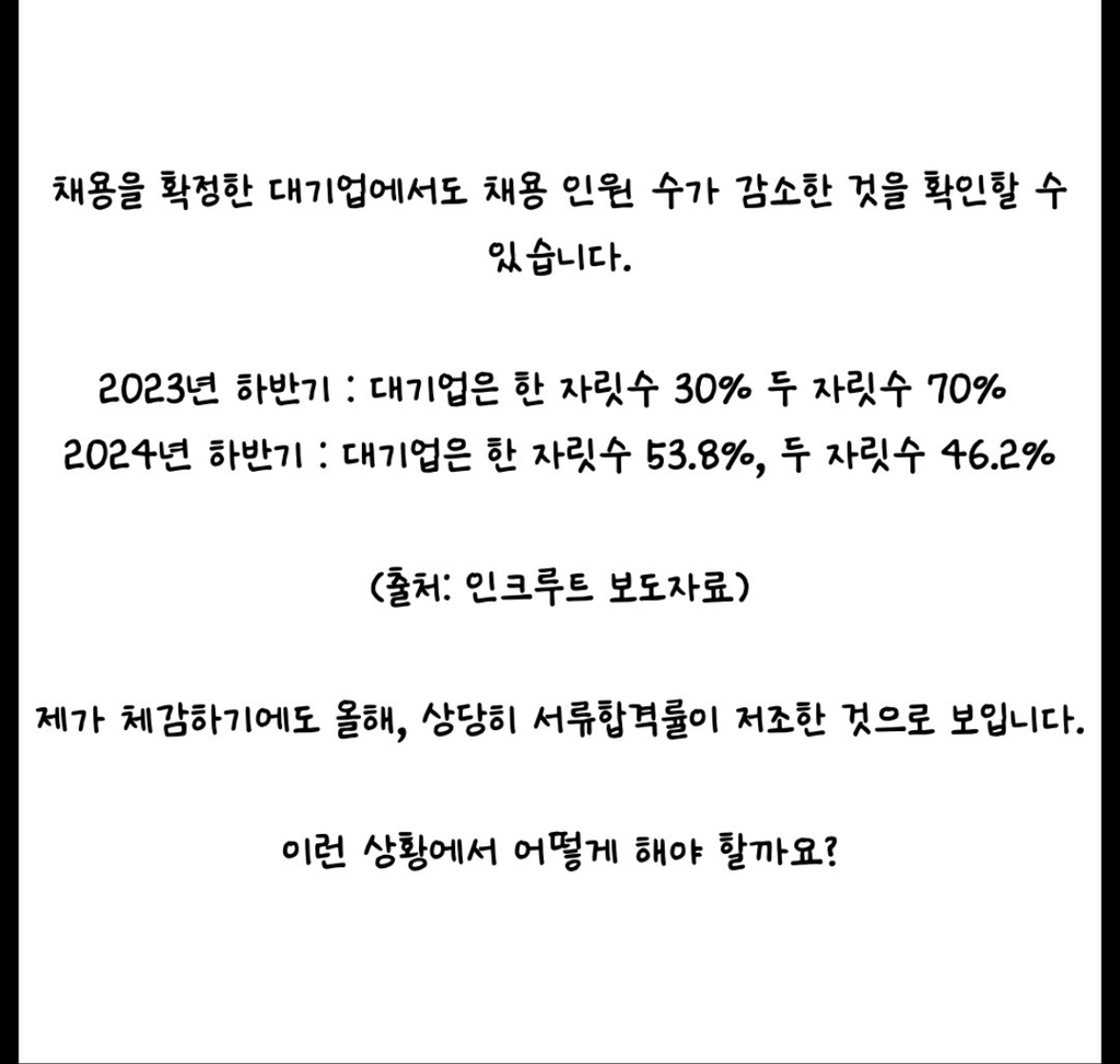 다 본인 취준때가 제일 힘들다 | 인스티즈