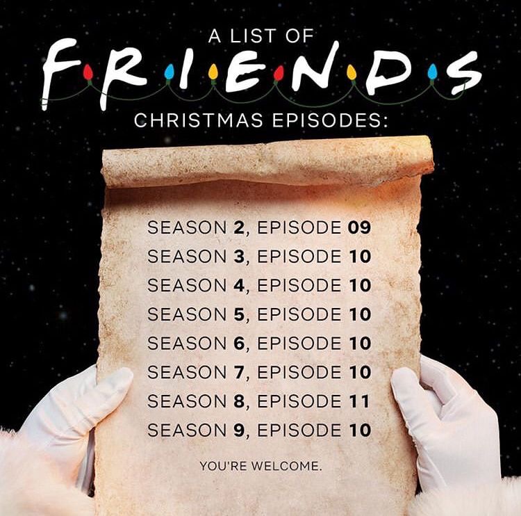 프렌즈 크리스마스 에피소드🎄🎅🏻☕️ | 인스티즈