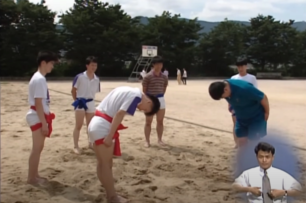 학교 접수하러 가는 강호동 등교장면의 진실.gif | 인스티즈